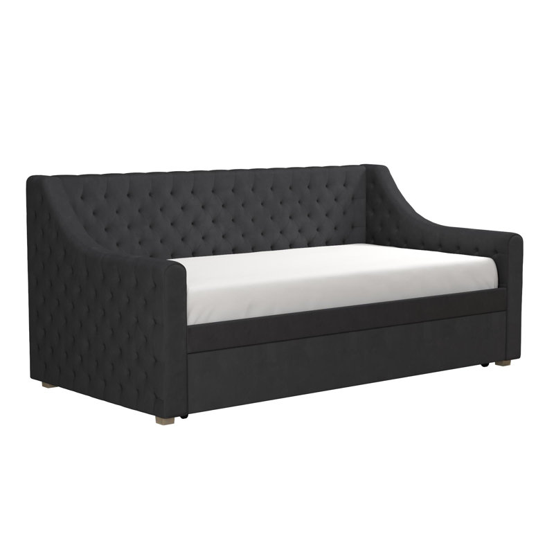 CosmoLiving by Cosmopolitan Nolita Upholstered Daybed with Trundle
